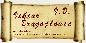 Viktor Dragojlović vizit kartica